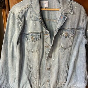 Old Navy Light Blue Denim Jacket for Unisex style IX 29” long chest 48”